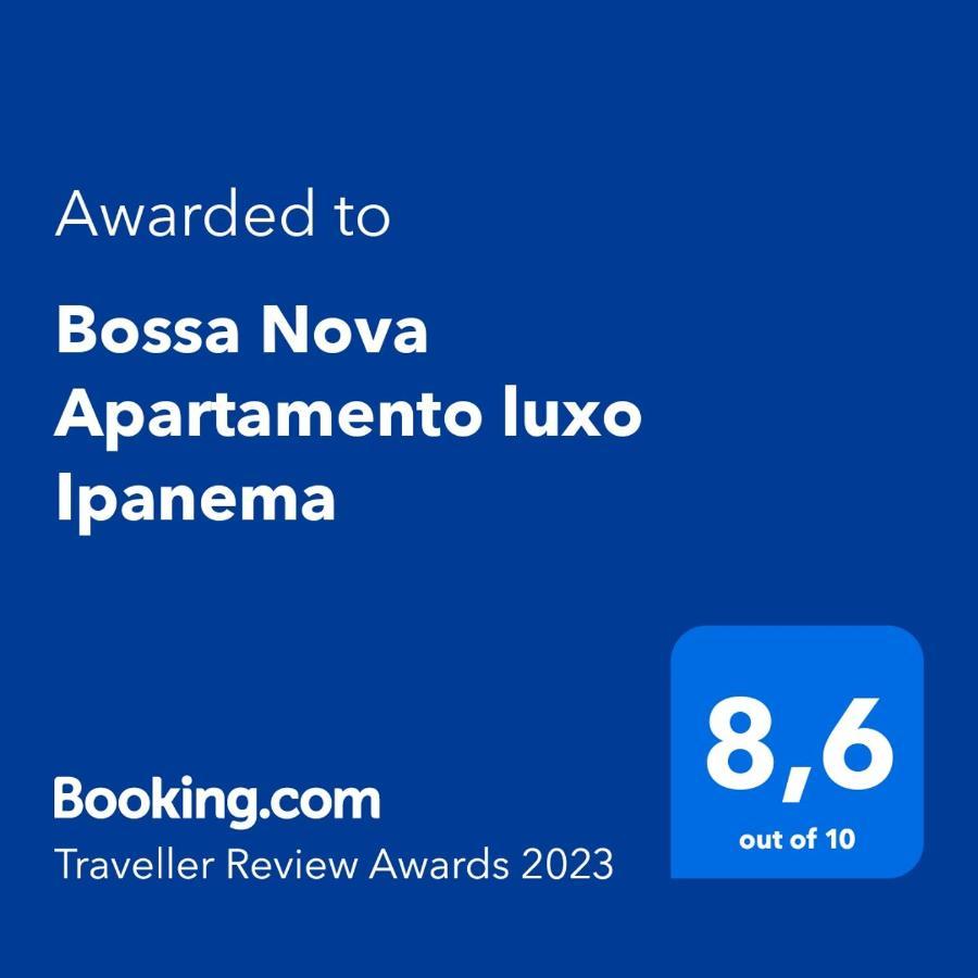 דירות ריו דה ז'ניירו Bossa Nova Apartamento Luxo Ipanema מראה חיצוני תמונה